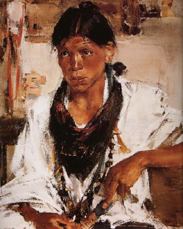 Nikolay Fechin Indian Boy